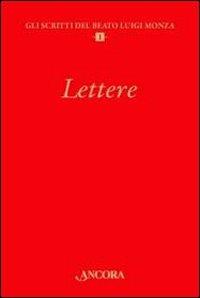 Lettere - Luigi Monza - copertina