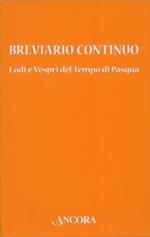 Breviario continuo. Lodi e vespri