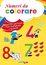 Numeri da colorare. Ediz. illustrata