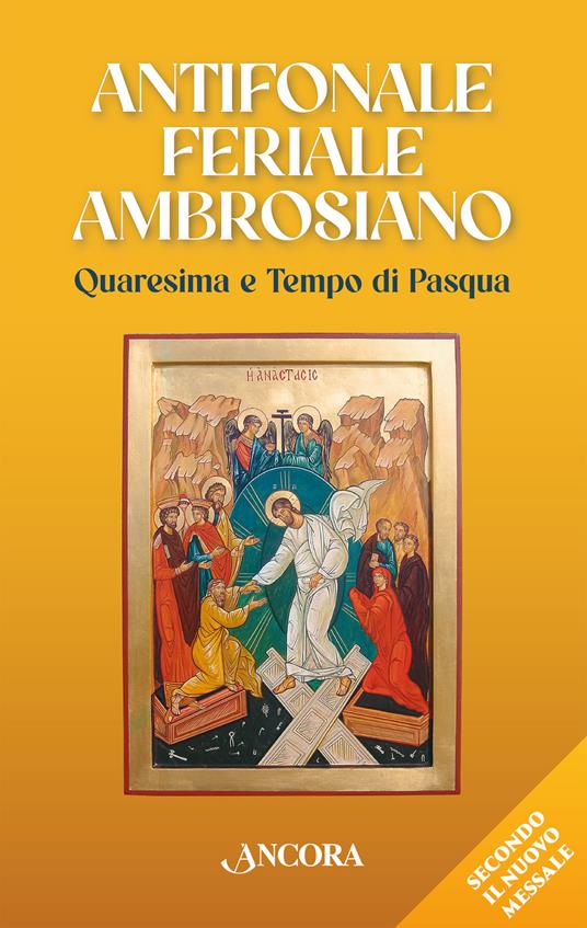 Antifonale feriale ambrosiano. Quaresima e tempo di Pasqua - copertina
