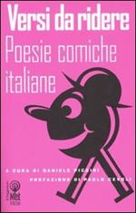 Versi da ridere. Poesie comiche italiane