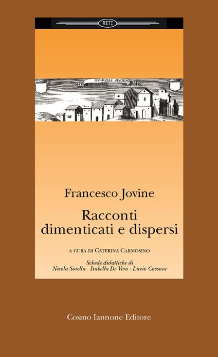 Racconti dimenticati e dispersi - Francesco Jovine - copertina