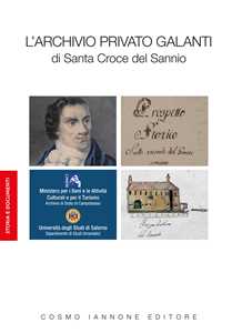 L' Archivio privato Galanti di Santa Croce del Sannio