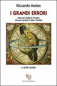 I grandi errori - Riccardo Molon - copertina