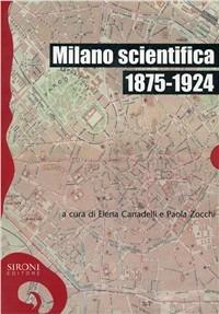 Milano scientifica, 1875-1924 - copertina