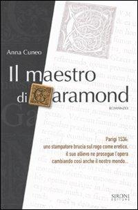 Il maestro di Garamond - Anna Cuneo - copertina