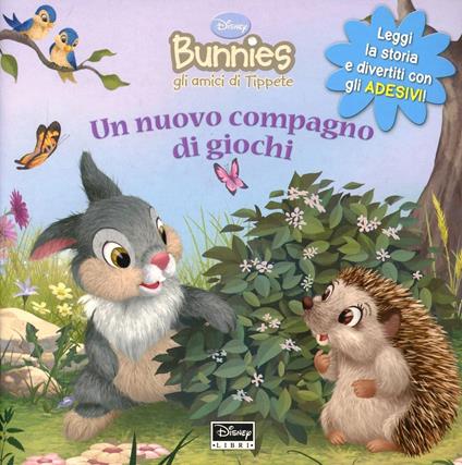 Un nuovo compagno di giochi. Bunnies. Con adesivi - copertina