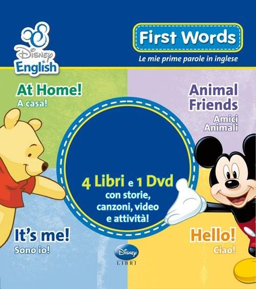 First words. Le mie prime parole in inglese. Ediz. bilingue. Con DVD - copertina