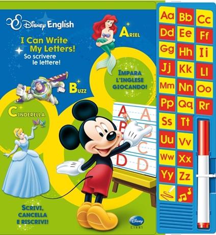 I can write my letters!-So scrivere le lettere! Ediz. bilingue - copertina