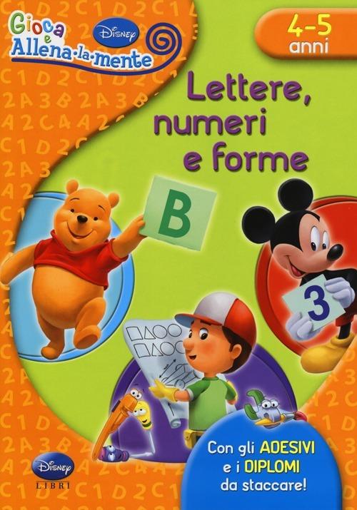 Lettere, numeri e forme. Kit. Ediz. illustrata. Con gadget - copertina