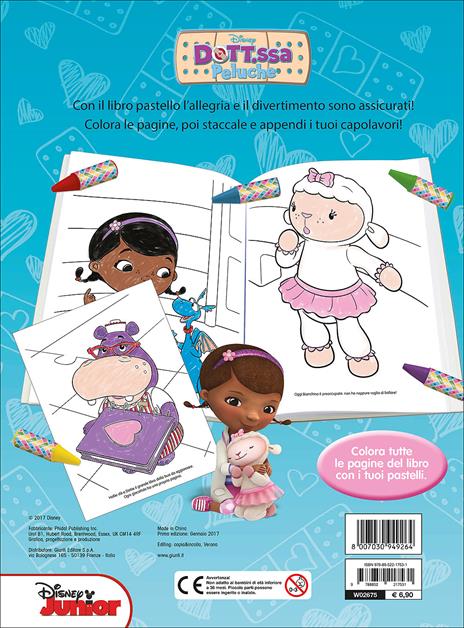Dott.ssa Peluche. Libro pastello. Ediz. illustrata. Con gadget - 2