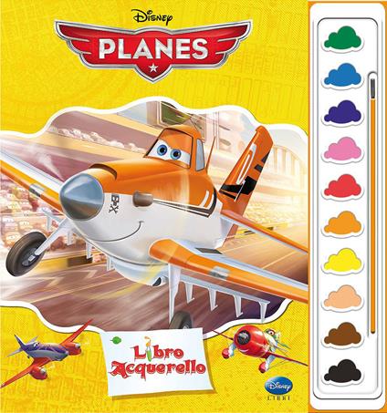 Planes. Libro acquerello. Ediz. illustrata. Con gadget - copertina