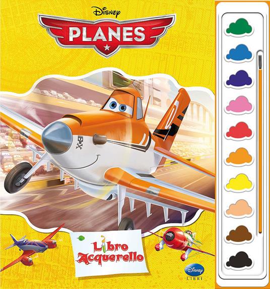 Planes. Libro acquerello. Ediz. illustrata. Con gadget - copertina