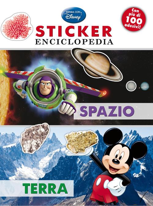 Spazio, terra. Sticker enciclopedia - copertina