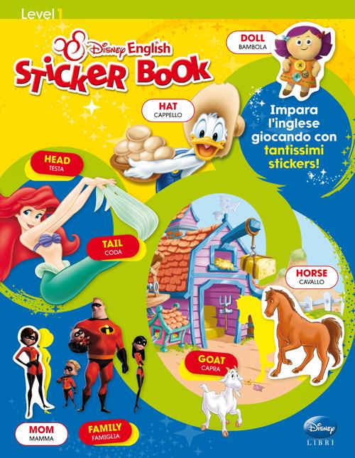 Sticker book. Level 1. Con adesivi. Ediz. bilingue - Jessica Jacobs - copertina