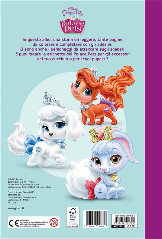 Palace pets. Disney princess. Con adesivi. Ediz. illustrata - 2