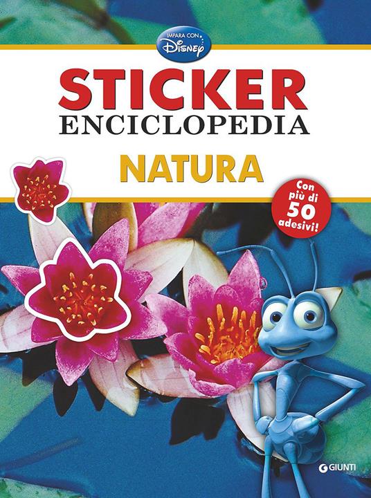 Natura. Sticker enciclopedia. Ediz. illustrata - copertina