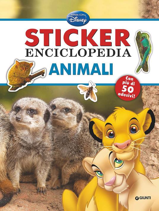 Animali. Sticker enciclopedia - copertina