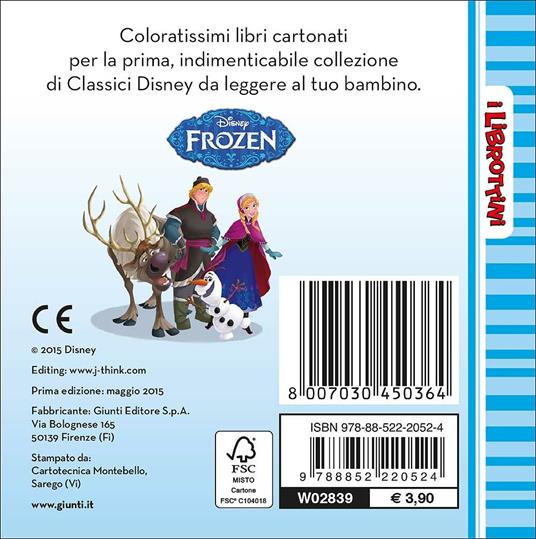 Frozen I lIbrottini: libro di Walt Disney
