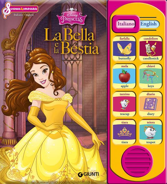 La Bella e la Bestia. ItalianoInglese Libro Disney Libri Suona e