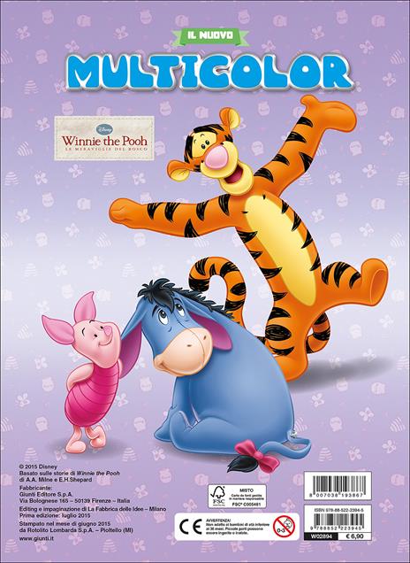 Winnie the Pooh. Le meraviglie del bosco. Il nuovo multicolor - 2
