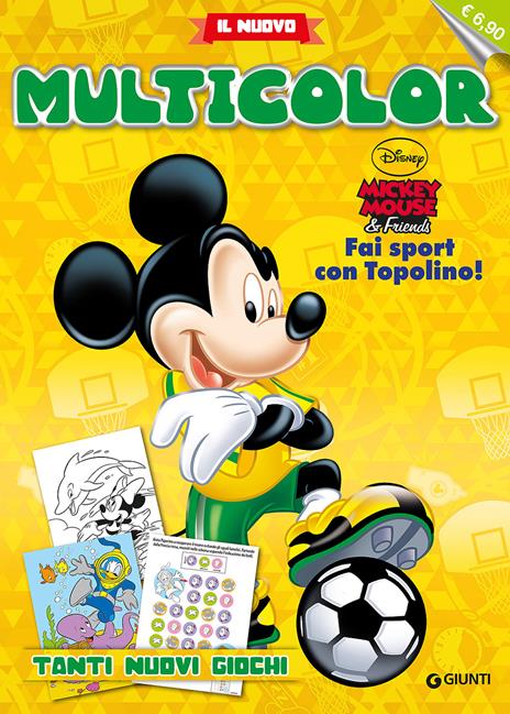 Topolino sport. Il nuovo multicolor - copertina