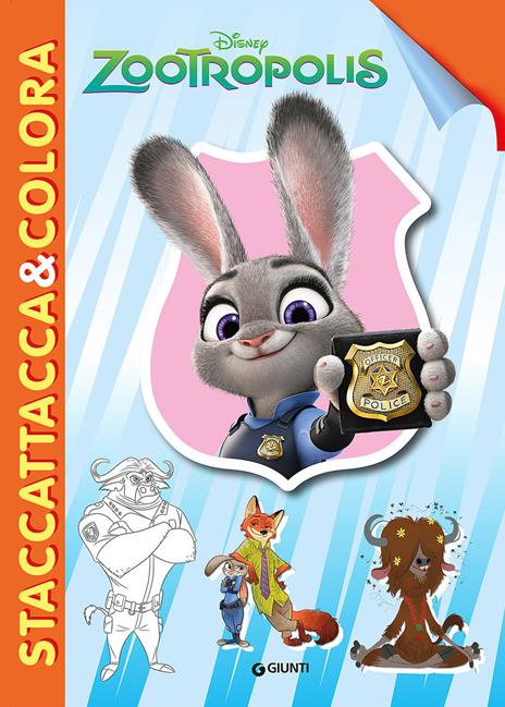 Zootropolis. Con adesivi. Ediz. illustrata - copertina
