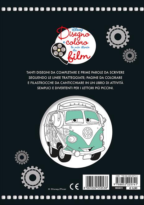 Motori. Cars. Disegno e coloro le mie storie da film. Ediz. illustrata - 2