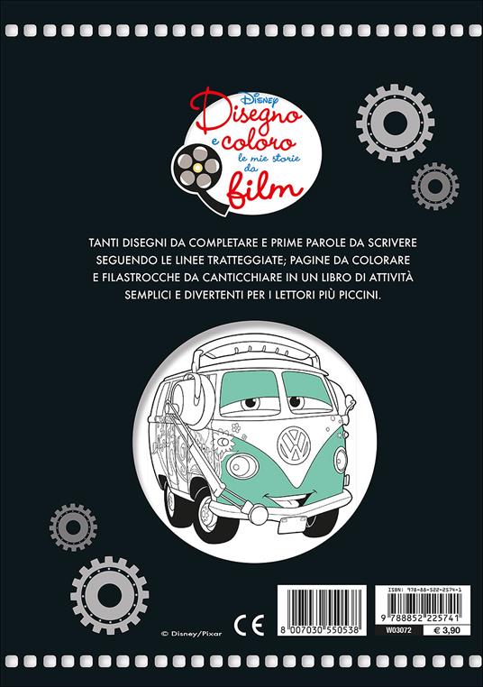 Motori. Cars. Disegno e coloro le mie storie da film. Ediz. illustrata - 2