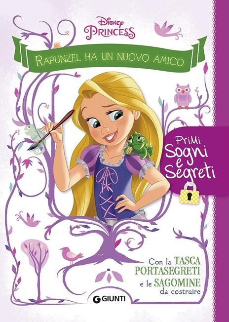 Rapunzel ha un nuovo amico. Primi sogni e segreti. Con adesivi. Ediz. illustrata. Con gadget - copertina