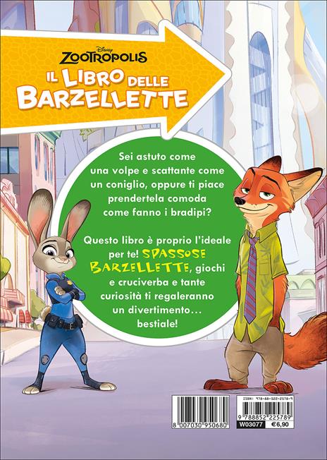 Zootropolis. Il libro delle barzellette. Con scherzi da volpe e giochi da bradipi. Ediz. illustrata - 2