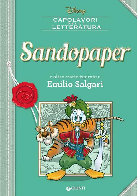 Sandopaper e altre storie ispirate a Emilio Salgari - copertina