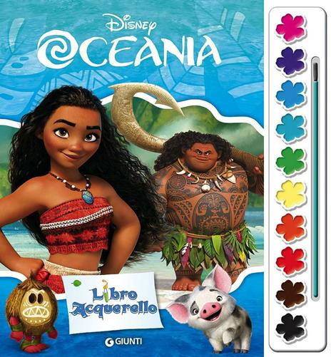 Oceania. Libro acquerello. Ediz. illustrata. Con gadget - copertina
