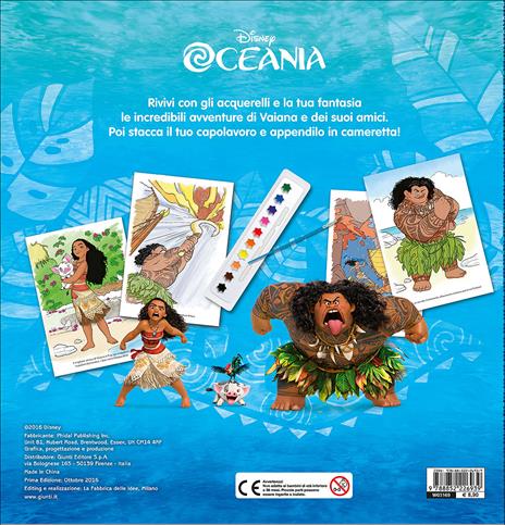 Oceania. Libro acquerello. Ediz. illustrata. Con gadget - 2