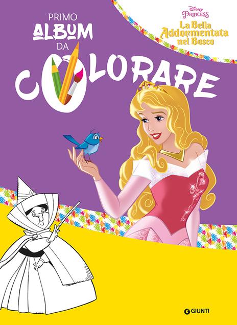 La bella addormentata nel bosco. Primo album da colorare - copertina