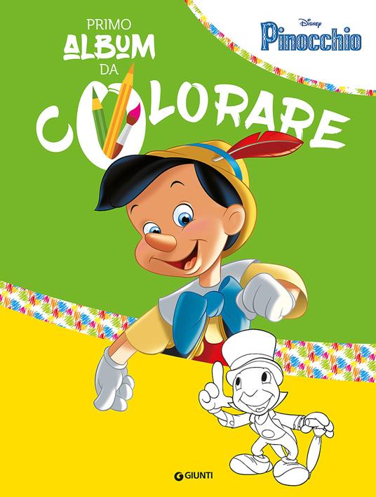 Pinocchio. Primo album da colorare - copertina