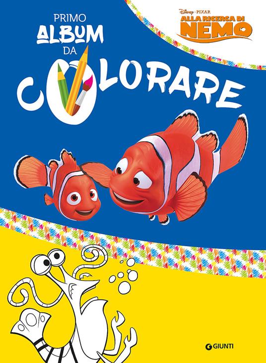 Alla ricerca di Nemo. Primo album da colorare - copertina