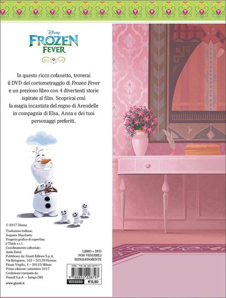 Frozen fever. Ediz. a colori. Con DVD video - 2