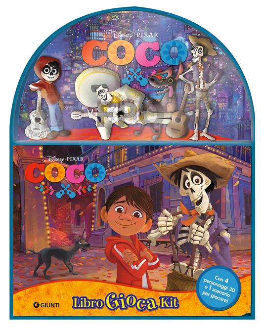 Coco. Libro gioca kit. Ediz. a colori. Con 4 personaggi 3D - copertina