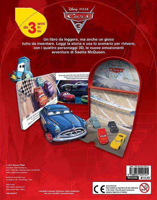 Cars 3. Libro gioca kit. Ediz. a colori. Con gadget - 2