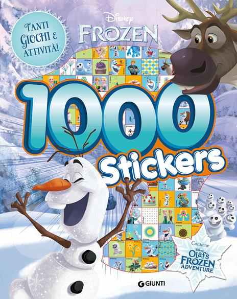 Olaf's Frozen adventure. 1000 stickers - copertina