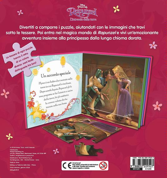 Rapunzel. L'intreccio della torre. Libro puzzle. Ediz. a colori - 2