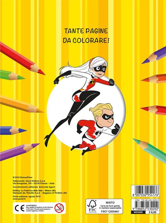 Gli Incredibili 2. Maxi supercolor - 2