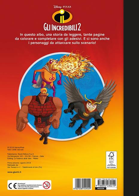 Gli Incredibili 2. Con adesivi - 2