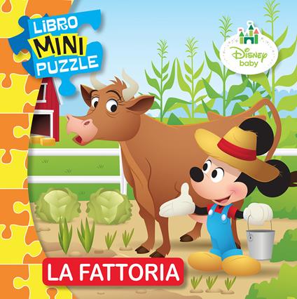 La fattoria. Disney baby. Libro mini puzzle - copertina