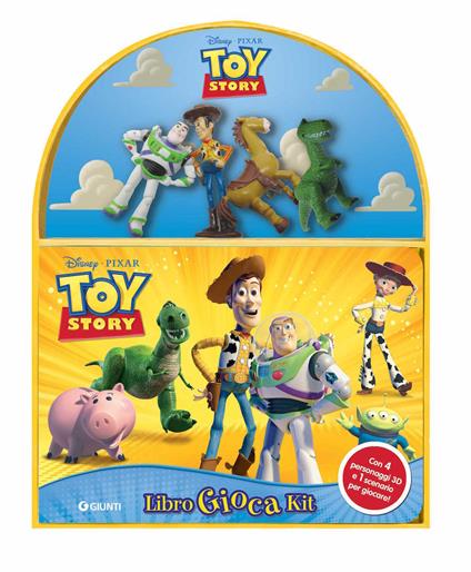 Toy Story. Libro gioca kit. Ediz. a colori. Con 4 personaggi 3d - copertina