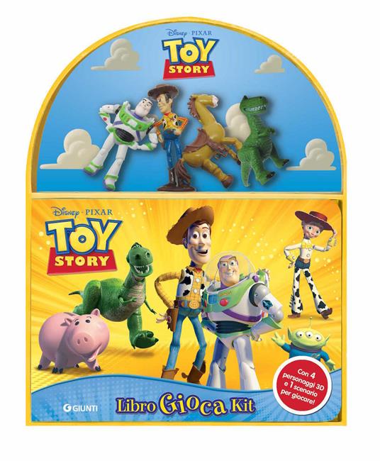 Toy Story. Libro gioca kit. Ediz. a colori. Con 4 personaggi 3d - copertina