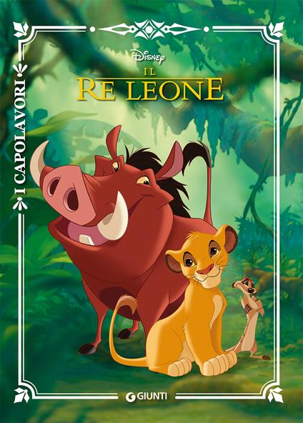 Il Re Leone - Walt Disney - copertina