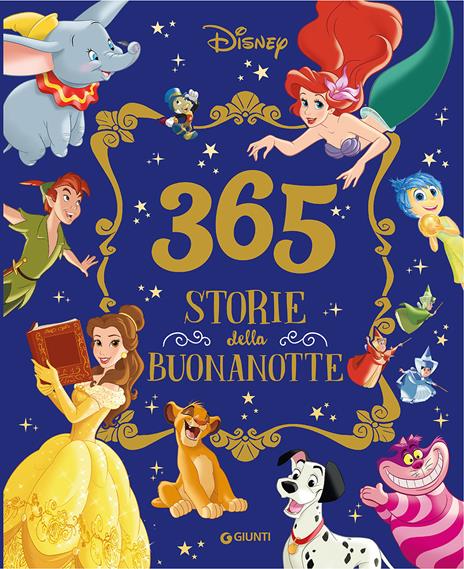 365 storie della buonanotte Disney. Ediz. a colori - copertina