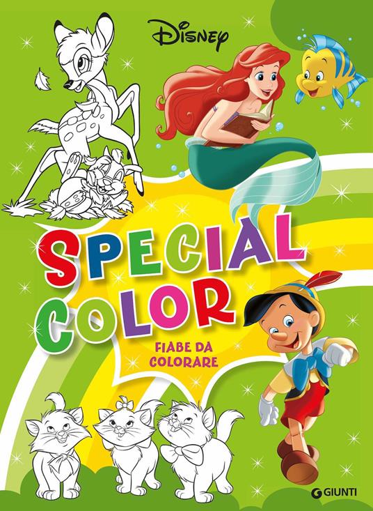 Libro da Colorare Disney Princess Mega Color Ragazze Straordinarie! Con  Disegni e Giochi